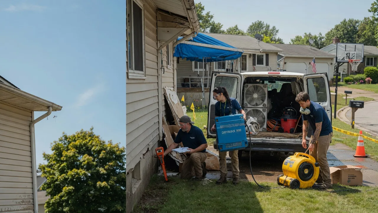Ceiling Leak Cleanup in Marion, NY near me